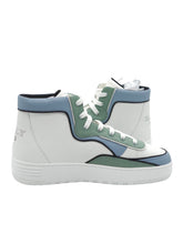 Load image into Gallery viewer, Bally Kenton 6302315 Men's White High Top Leather Sneaker MSRP $650