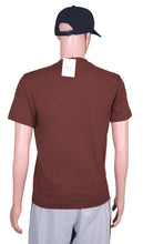 Load image into Gallery viewer, Bally 6301037 Men's Burgundy 100% Organic Cotton Print T-Shirt Size XXS