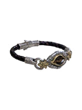Load image into Gallery viewer, Konstantino Silver & Bronze Tiger Eye Bracelet BKJ663-300-134-BR MSRP $790