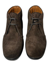 Load image into Gallery viewer, Bally Milkom 6209552 Men's Coffee Calf Suede Leather Boots Size 7.5 MSRP $525