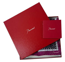 Load image into Gallery viewer, Baccarat 2810214 Ladies Louxor Twillsilk Maxi Tie Purple Scarf MSRP $290