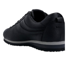 Load image into Gallery viewer, Bally Bredy 6231557 Men's Black Deer Grained Leather Sneakers MSRP $450