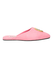 Load image into Gallery viewer, Bally Gylon 6304235 Women's Pink Suede Leather Slippers Size 9.5 MSRP $750