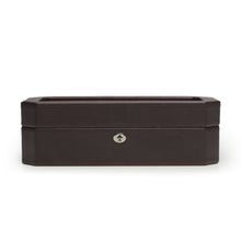 Load image into Gallery viewer, Wolf 458406 Windsor 10 Piece Watch Box in Brown & Orange MSRP $315