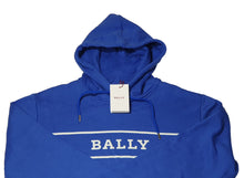 Load image into Gallery viewer, Bally 6240606 Unisex Blue Hooded Sweatshirt MSRP $375