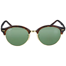 Load image into Gallery viewer, Ray-Ban RB4246 990 Clubround Classic Tortoise G-15 Green 51-19-145