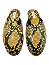 Load image into Gallery viewer, Bally Glebb 6304401 Men's Snake-Print Leather Slippers MSRP $750