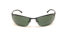 Load image into Gallery viewer, Ray-Ban RB3183 006/71 Matte Black Rectangle Green Classic 63-15-125