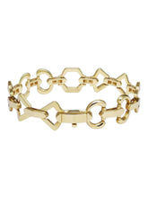 Load image into Gallery viewer, Gucci 18K Yellow Gold Horsebit Bracelet YBA749662001016 MSRP $12000