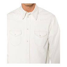 Load image into Gallery viewer, Bally Mother of Pearl Men's 6305830 Denim Shirt MSRP $699