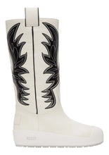 Load image into Gallery viewer, Bally Chambery 6302936 Women's White Leather Knee-High Boot MSRP $1350