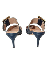 Load image into Gallery viewer, Bally Jemina 6238170 Women's Midnight Calf Leather Pumps Size 6.5 MSRP $790