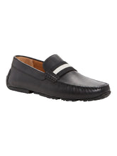Load image into Gallery viewer, Bally Waltec 6189476 Men's Black Calf Leather Loafers MSRP $620