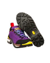 Load image into Gallery viewer, Bally Hike 6239705 Women's Mirtillo Calf Suede Leather Sneakers MSRP $1259