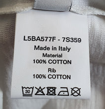 Load image into Gallery viewer, Bally 6240050 Men's White 100% Cotton Print T-Shirt MSRP $300