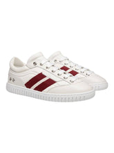 Load image into Gallery viewer, Bally Palmy 6306543 Men's White Leather Low-Top Sneakers MSRP $690
