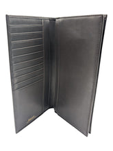 Load image into Gallery viewer, Bally Taliro 6166473 Chocolate Leather Continental Wallet MSRP $400