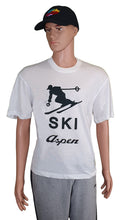 Load image into Gallery viewer, Bally Unisex 6302882 Ski Aspen 100% Cotton Bone T-Shirt MSRP $300