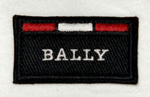 Load image into Gallery viewer, Bally 6238518 Men's White 100% Cotton Embroidered Logo T-Shirt MSRP $300