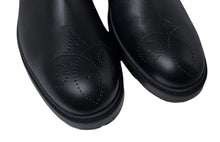 Load image into Gallery viewer, Bally Corbet 6230637 Men's Black Calf Plain Leather Chelsea Boots MSRP $767