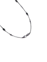 Load image into Gallery viewer, Konstantino Sterling Silver & Onyx 36" Necklace KOMK4746-120-36 14U MSRP $585