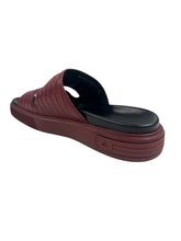 Load image into Gallery viewer, Bally Jym 6300468 Men's Heritage Red Leather Slides MSRP $450