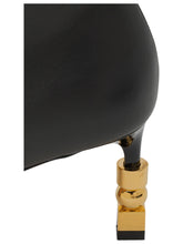 Load image into Gallery viewer, Bally Helena 6304592 Women's Black Bead-Embellished Leather Ankle Boots MSRP $1037