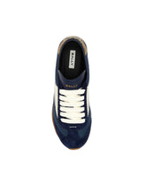 Load image into Gallery viewer, Bally Sonney 6304631 Men's Marine/Bone/New Rhu Sneaker MSRP $695