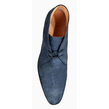 Load image into Gallery viewer, Bally Skiligny 6237888 Men's Midnight Blue Grained Calf Leather Boots MSRP $1195