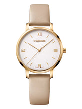 Load image into Gallery viewer, Wenger Swiss Army Ladies 01.1731.105 Metropolitan Donnissima Beige Dial Watch 38mm MSRP$195