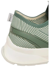 Load image into Gallery viewer, Bally Dean 6302848 Men's White/Sage Fabric & Leather Sneaker MSRP $580