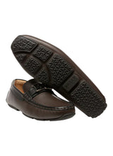 Load image into Gallery viewer, Bally Peyton Men's Ebony Brown Leather Drivers Size 12 MSRP $720