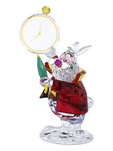 Load image into Gallery viewer, Swarovski 5670229 Alice In Wonderland White Rabbit MSRP $400