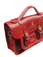Load image into Gallery viewer, Cambridge Satchel MINNA1523MPG The Mini Red Leather CrossBody Bag MSRP $265