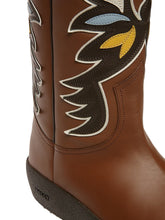 Load image into Gallery viewer, Bally Chambery 6302937 Men's Cuero/Ebano Leather Knee-High Boot Size 10 MSRP $1350