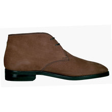 Load image into Gallery viewer, Bally Skiligny 6237887 Men's Brown Grained Calf Leather Desert Boots MSRP $1195