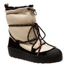 Load image into Gallery viewer, Bally Candye 6228429 Women's Bone Lamb Nappa Leather Winter Boots MSRP $700