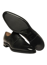 Load image into Gallery viewer, Bally Scrivani 6193768 Men's Black Calf Shiny Leather Derby Shoes MSRP $1260