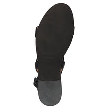 Load image into Gallery viewer, Bally Carlas 6234087 Women's Black Lamb Leather Flat Sandals MSRP $695