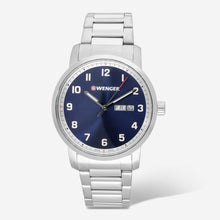 Load image into Gallery viewer, Wenger Swiss Army Men's 01.1541.121 Attitude Blue Dial Watch 42 mm MSRP $220