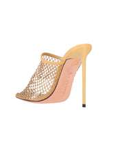 Load image into Gallery viewer, Bally Tyna 6304038 Women's Rattan Crystal Mesh Pumps MSRP $1350