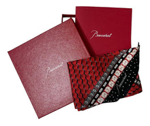 Load image into Gallery viewer, Baccarat 2810796 Ladies Louxor Twill Silk Red Band MSRP $170