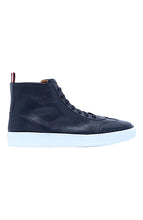 Load image into Gallery viewer, Bally Bruce 6230481 Men's ink High-Top Leather Sneakers Size 6 US MSRP $600