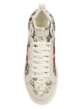 Load image into Gallery viewer, Bally Myles 6238392 Men's White Sheep Printed Leather Sneakers MSRP $720