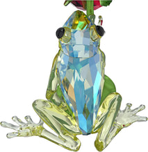 Load image into Gallery viewer, Swarovski Crystal Idyllia Frog Bee & Strawberry Figurine 5667599