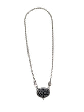 Load image into Gallery viewer, Konstantino Sterling Silver and Black Spinel Necklace KOKJ468-292 MSRP $990