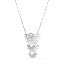 Load image into Gallery viewer, Swarovski Sparkling Dance 5564432 Dial Up Necklace Silver One Size MSRP $279