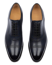 Load image into Gallery viewer, Bally Scotch 6238043 Men's Midnight Calf Leather Oxford Shoes MSRP $1200