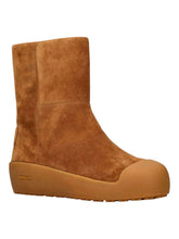 Load image into Gallery viewer, Bally GSTAAD 6302963 Women's Camel Suede Leather Shirling Lined Boots MSRP $675