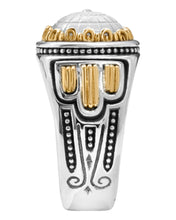 Load image into Gallery viewer, Konstantino Dome Sterling Silver,18k Gold & Mothe of Pearl Ring DKJ973-313 S7 MSRP $995